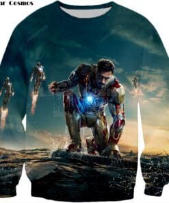 Iron Man Ugly Christmas Sweater Iron Man Ugly Christmas Sweater