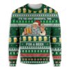 Its The Most Wonderful Occasion For A Beer Santa Ugly Christmas Sweater