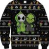 Jack and Grinch Ugly Christmas Sweater