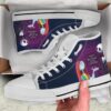 Jack And Sally Nightmare Before Christmas High Top Shoes