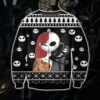 Jack Skellington And Sally Ugly Christmas Sweater