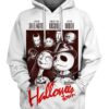 Jack Skellington Christmas 3D All Over Print Hoodie