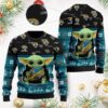 Jacksonville Jaguars Baby Yoda Ugly Christmas Sweater
