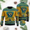 Jacksonville Jaguars Football Team Logo Personalized Ugly Christmas Sweater