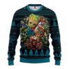 Jacksonville Jaguars Groot Hug Ugly Christmas Sweater