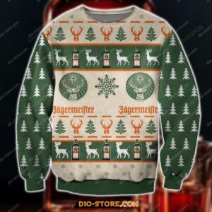Jagermeister Knitting Pattern Ugly Christmas Sweater