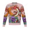 Japanese Dragon Tattoo Style Ugly Christmas Sweater