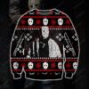 Jason Voorhees Knitting Pattern Ugly Christmas Sweater