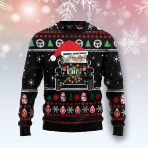 Jeep Merry Christmas Christmas Ugly Sweater
