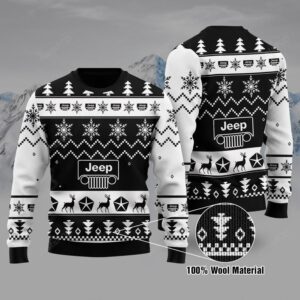 Jeep Ugly Christmas Sweater