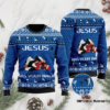Jesus Has Your Back Ugly Christmas Sweater