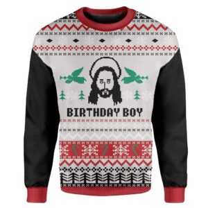 Jesus’s Birthday Ugly Christmas Sweater
