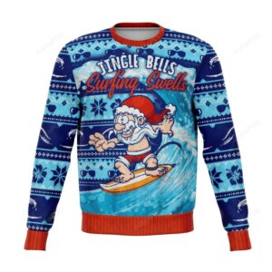 Jingle Bells Surfing Swells Ugly Sweater