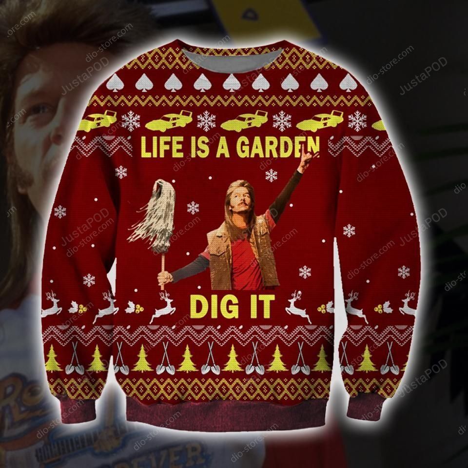 Joe Dirt Knitting Pattern 3d Print Ugly Sweater Joe Dirt Knitting Pattern 3d Print Ugly Sweater