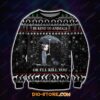 John Wick Animal 3d Print Knitting Pattern Ugly Sweater