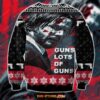 John Wick Guns Lots Of Guns For Unisex Ugly Christmas Sweater