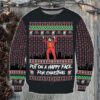 Joker Put On A Happy Face For Christmas For Unisex Ugly Christmas Sweater