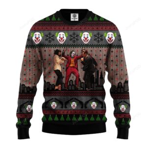 Joker Vs Ugly Christmas Sweater