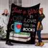 Just A Girl In Love With Her Books Ugly Christmas Sweater