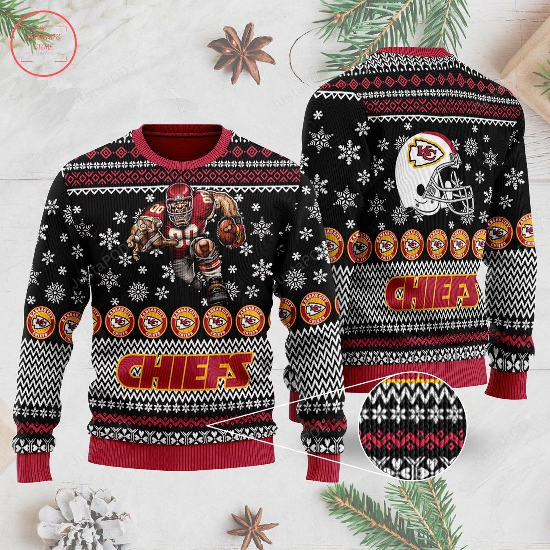 Kansas City Chiefs Ugly Christmas Sweater Kansas City Chiefs Ugly Christmas Sweater