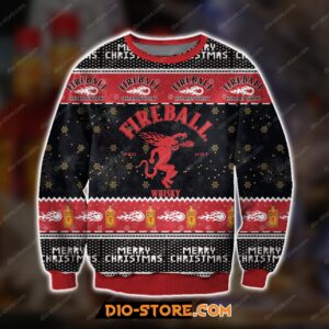 Knitting Pattern Fireball Cinnamon For Unisex Ugly Christmas Sweater