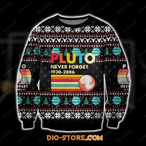 Knitting Pattern Pluto Never Forget For Unisex Ugly Christmas Sweater