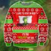Knitting Pattern The Grinch I Like To Stay In Bed For Grinch Lovers Ugly Christmas Sweater
