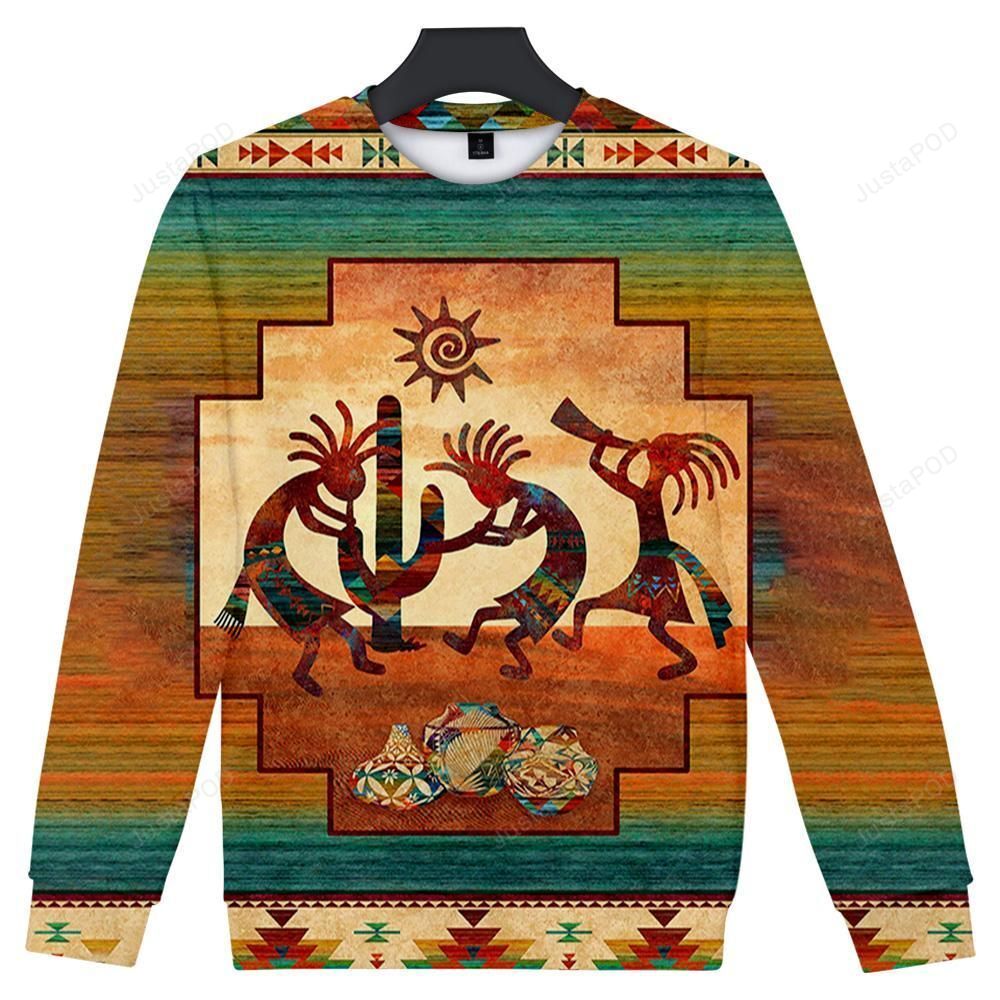 Kokopelli Myth Native American Ugly Christmas Sweater Kokopelli Myth Native American Ugly Christmas Sweater