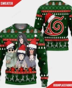 Konoha Team Naruto Ugly Christmas Sweater Konoha Team Naruto Ugly Christmas Sweater