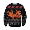 Kurama Naruto Ugly Christmas Sweater