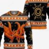 Kurama Nine Tails Naruto Ugly Christmas Sweater