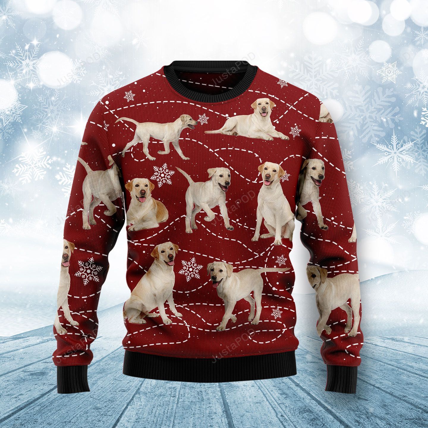 Labrador Retriever Ugly Christmas Sweater Labrador Retriever Ugly Christmas Sweater