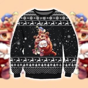 Labyrinth Knitting Pattern 3d Print Ugly Sweater
