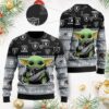 Las Vegas Raiders Baby Yoda Ugly Christmas Sweater