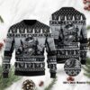 Las Vegas Raiders Jack Skellington Halloween Ugly Christmas Sweater
