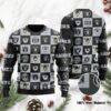 Las Vegas Raiders Logo Checkered Flannel Ugly Christmas Sweater