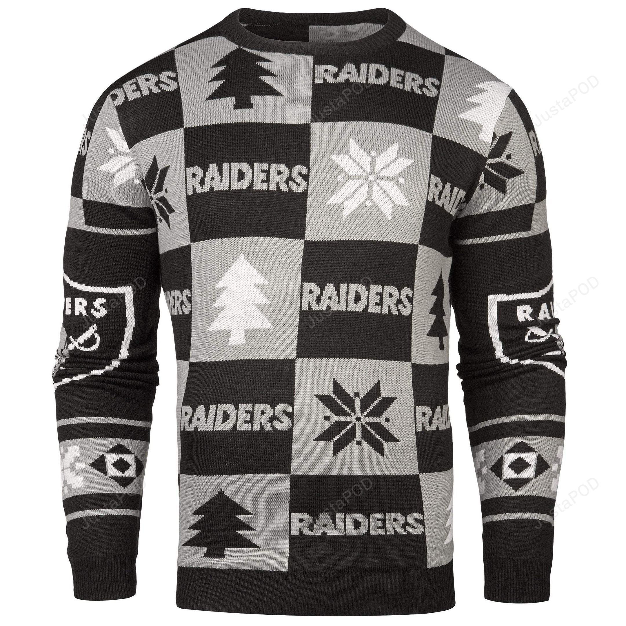 Las Vegas Raiders NFL Ugly Christmas Sweater Las Vegas Raiders NFL Ugly Christmas Sweater