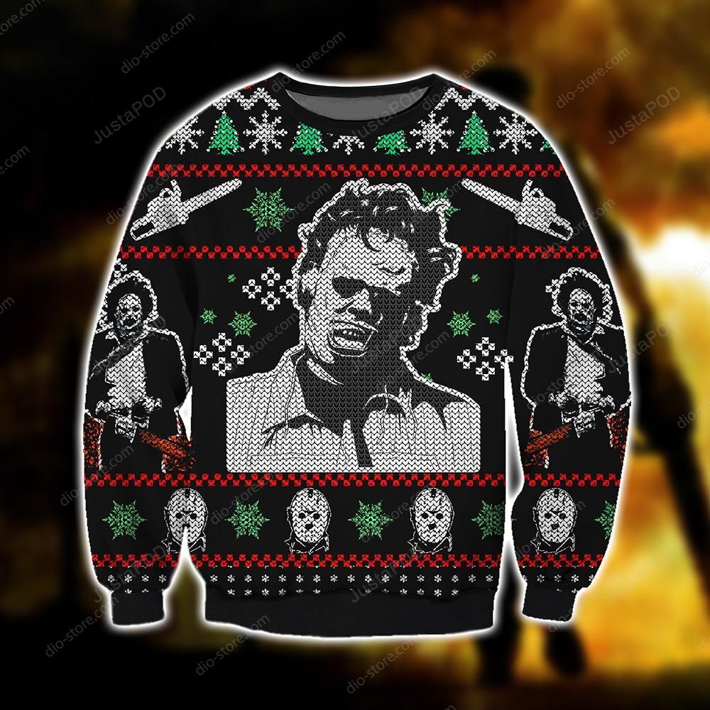 Leatherface Knitting Pattern Ugly Christmas Sweater Leatherface Knitting Pattern Ugly Christmas Sweater