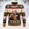 Leonardi Dicaprio Meme Dear Santa I?ve Been Nice Ugly Christmas Sweater