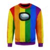 LGBT Among Us Ugly Christmas Sweater