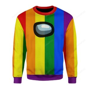 LGBT Among Us Ugly Christmas Sweater