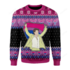 LGBT Bisexual Flag Ugly Christmas Sweater