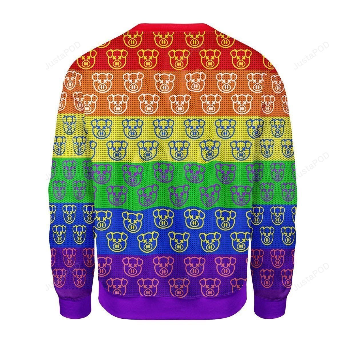 LGBT Cute Pig Ugly Christmas Sweater LGBT Cute Pig Ugly Christmas Sweater