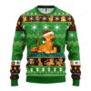 Lion King Simba Ugly Christmas Sweater Green