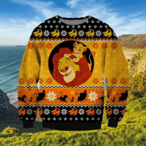 LION KING UGLY CHRISTMAS SWEATER