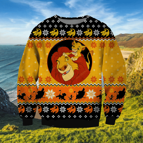 LION KING UGLY CHRISTMAS SWEATER LION KING UGLY CHRISTMAS SWEATER
