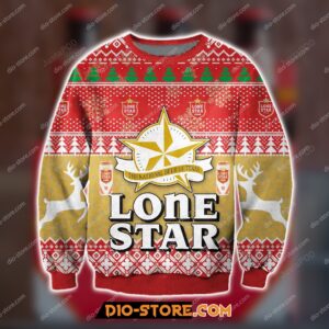 Lonestar Beer Knitting Pattern Ugly Christmas Sweater