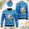 Los Angeles Chargers Cute The Snoopy Show Football Helmet 3D All Over Print Ugly Christmas Sweater