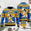 Los Angeles Chargers D Full Printed Sweater Shirt For Football Fan NFL Jersey Ugly Christmas Sweater