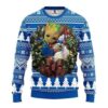 Los Angeles Dodgers Groot Hug For Unisex Ugly Christmas Sweater